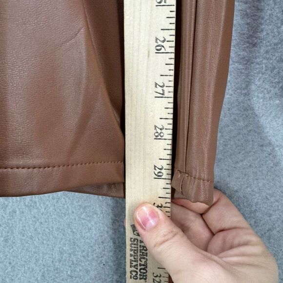 J. Jill Faux Leather Sim Leg Pants Trousers size XL - Picture 10 of 10